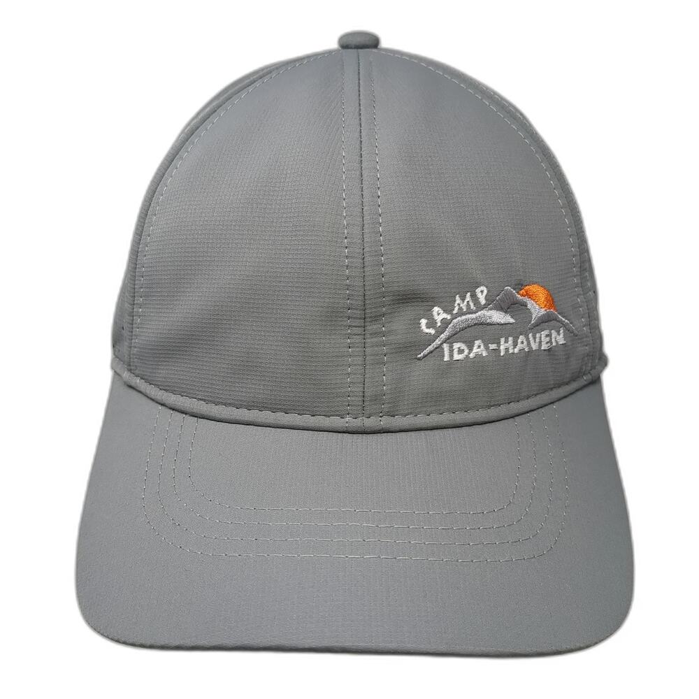Pacific Headwear Baseball Cap Gray One Size Perforated Breathable Mountain Hat